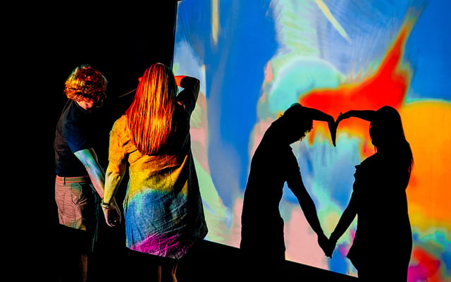 “Body Paint” at Wonderspaces, Phoenix, Arizona, USA (2019) photo by Brian Bautista